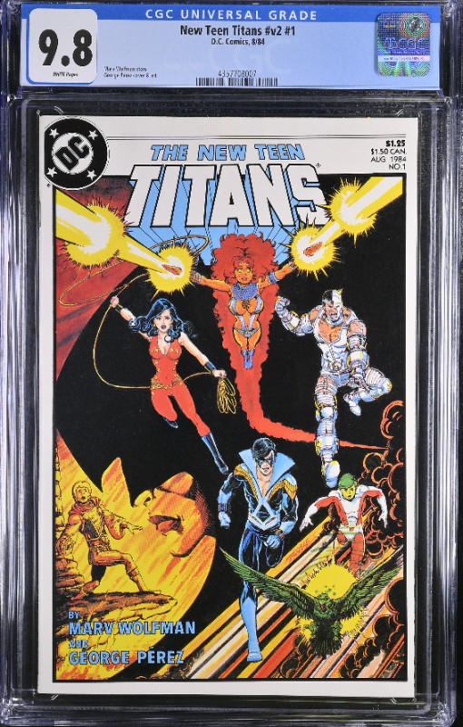New Teen Titans #1 CGC 9.8 DC 1984 in Comics & Graphic Novels in London