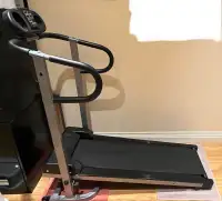 Small foldable treadmill