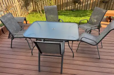 Outdoor/Patio Chairs and Table, View more
