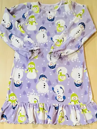 CARTER'S - Girls Size Large Fleece Night Gown, View more