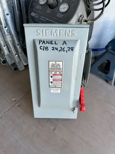 Siemens Safety Switch Siemens 30A 240V General Duty Safety Switc, View more
