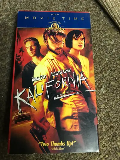 Kalifornia Movie VHS Cassette Tape LIKE NEW, View more