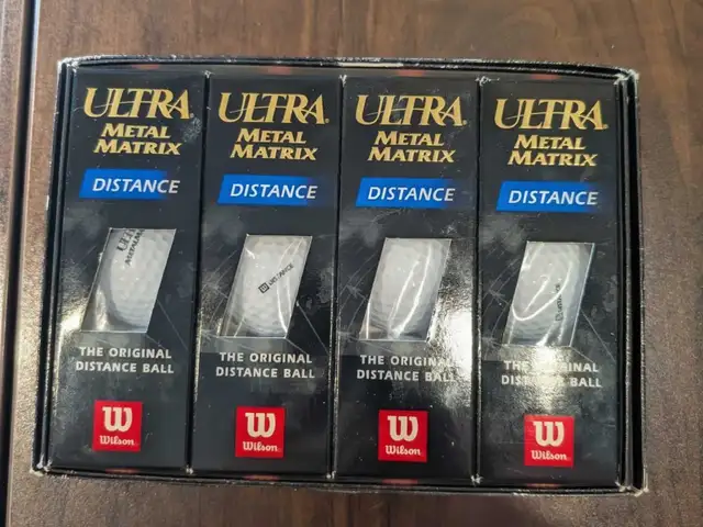 Vintage Wilson Golf Balls - NIB! in Golf in Mississauga / Peel Region - Image 2