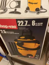 Shop vac wet and dry 6 gallons vacuum 