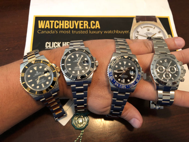 Watchbuyer.CA Buying all Rolex New, Used, and Vintage for $$$$$$ in Jewellery & Watches in Saint John - Image 3