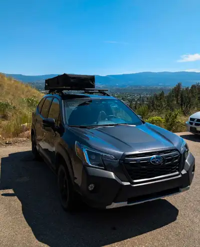 2024 Subaru Forester Wilderness 25,000 km | Kelowna Exterior colour: Magnetite Grey Interior colour:...