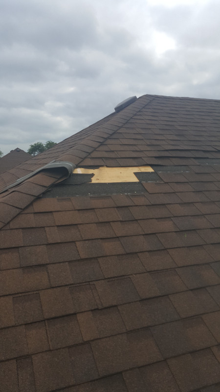 Roofing/ siding/soffit/ chimney repairs shingle & flats in Roofing in Windsor Region - Image 2
