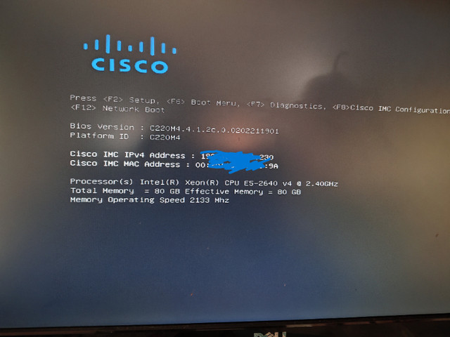Cisco C220 M4 Server in Servers in Edmonton