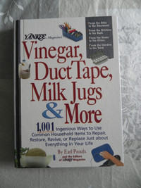 VINEGAR, DUCT TAPE, MILK JUGS & MORE - 394 PAGES - LIKE NEW