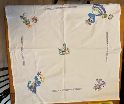 Vintage Mexican table cloth. $25, View more
