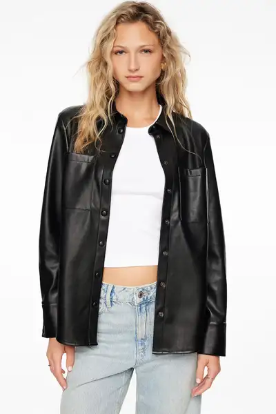 leather jacket women xs, View more