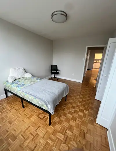 1 Bedroom available in a 2 Bed 1 Bath apartment with ample of storage space. Location: North York 20...