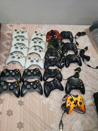 Xbox orginal and xbox 360 controllers! $25 each good condition 