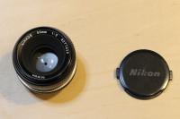 Nikkor 50 mm 1:2 Lens