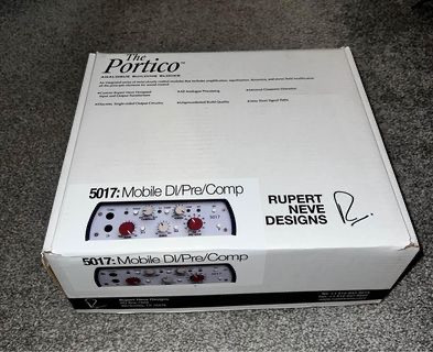 Rupert Neve Designs 5017 Portico Mobile DI / Pre / Compressor in Pro Audio & Recording Equipment in Windsor Region - Image 4