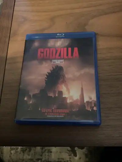 Up for sale is the 2014 Godzilla movie on Blu-Ray. It's in good condition, ready to bring some monst...