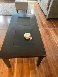 Coffee table & end tables