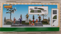 Lemax plancher décoratif train village