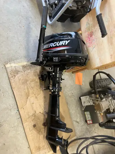 Mercury 6HP 4-Stroke Outboard – Like New – $2300 Description: Mercury 6HP 4-stroke outboard in excel...