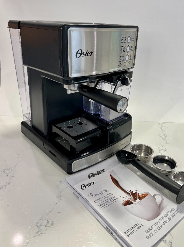 Oster SemiAutomatic Prima Latte Espresso & Cappuccino Maker Coffee