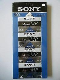 Never opened 4 Pack Sony METAL MP 120 Video8 8mm Video Pick up!