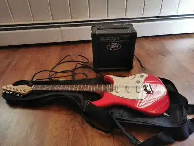 Guitar kit (Guitar, Amp, Case, Chords), View more