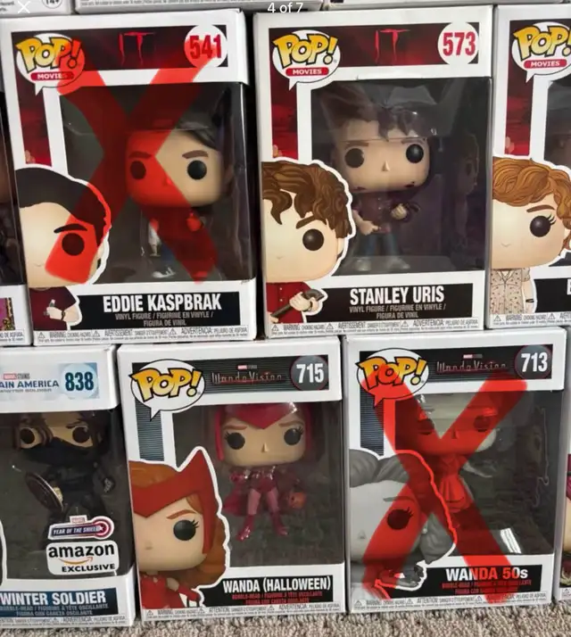 FUNKO POPS - Marvel, Stranger things, IT, the office, etc. in Arts & Collectibles in London - Image 5