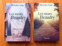 * LES SŒURS BEAUDRY * 1 et 2 MICHELINE DALPÉ (12$ le lot de 2)