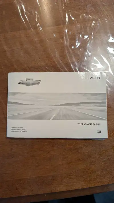 Owner's manual for a Chevy traverse 2011.