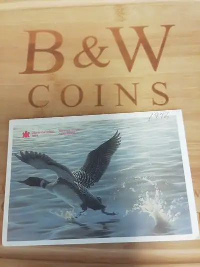 1992           Royal Canadian Mint Uncirculated Coins Set, View more