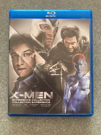 X-Men 1 2 3 4 First Class Experience Collection Bluray EUC 
