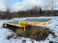 Heavy duty drop deck trailer