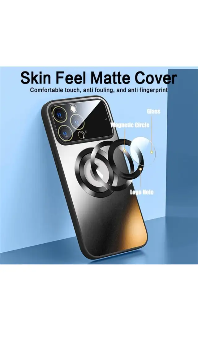New-Matte Magnetic Wireless Charging Case 16 Pro max in Cell Phone Accessories in Mississauga / Peel Region - Image 5