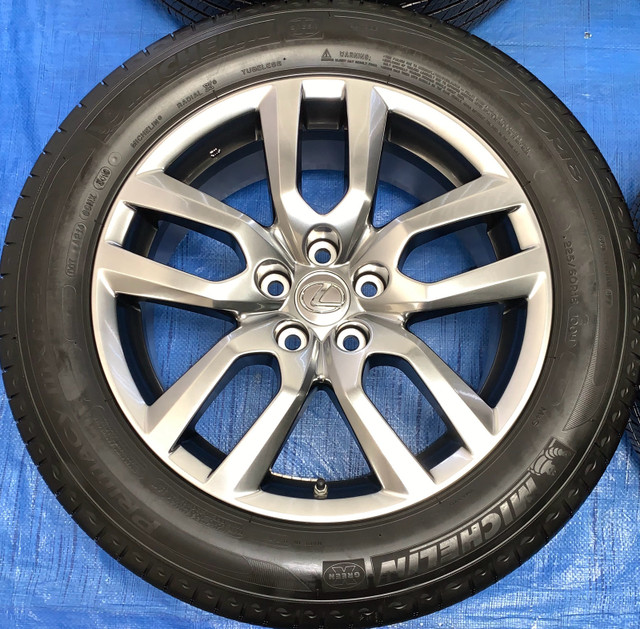 2017 Lexus NX 200T 18" OEM Rims & TPMS & Tires 90% *PERFECT* in Tires & Rims in City of Toronto - Image 2