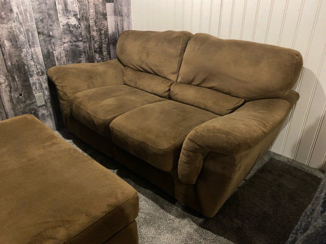 Loveseat and Ottoman in Couches & Futons in St. Albert - Image 2