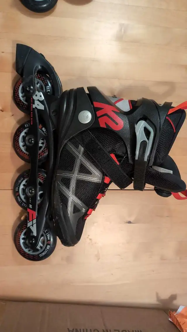 K2 Inline skates 84 FIT BOA in Skates & Blades in Oakville / Halton Region - Image 3