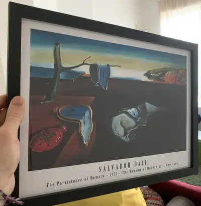 Salvador Dalí - The Persistence of Memory (Print), View more
