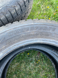 215/55/R17 Firestone Winter tires