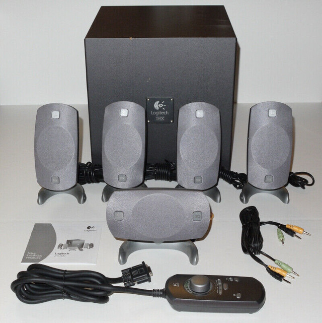 Logitech Z-5300 THX 5.1 PC and Gaming Speaker System in Speakers, Headsets & Mics in Mississauga / Peel Region