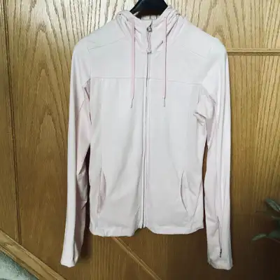 Tuff Athletics Hooded Jacket Size Small Full zipper Light pink $10.00 Maples pick up