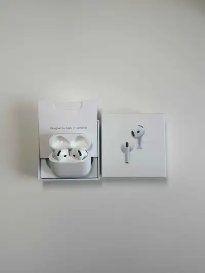 AirPods are brand new and have Active Noice Cancelling. Airpods also come with a valid serial number...