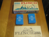 Jeu FLINCH 1963 complet avec règles du jeu.
