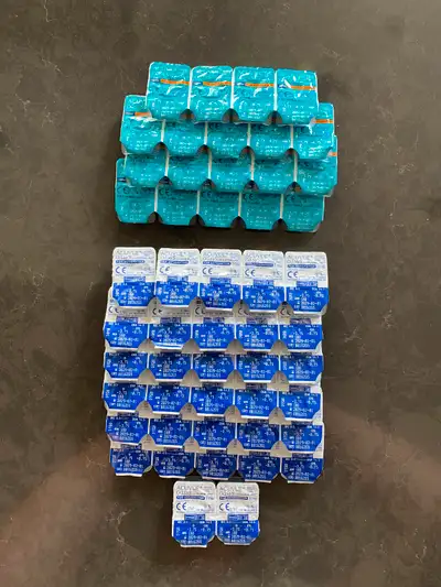 51 NEW contact lenses. Expire in 2029. -3.75 D / .75 CYL / 180 Axis. For Astigmatism. Pick up only.