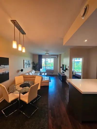 Fully Furnished 2 Bedroom Move-in-Ready Luxury Condo - Parking / Pool / Jacuzzi / Sauna Modern, brig...