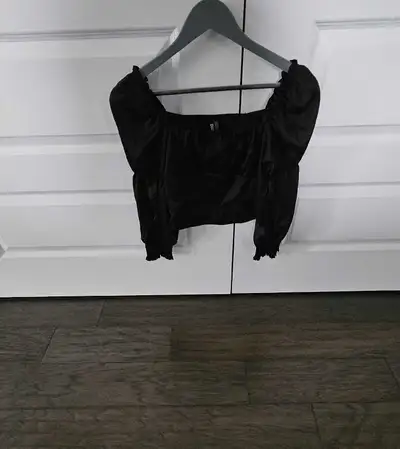 H&M Black Long Sleeve Top, View more
