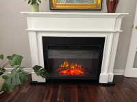 Real Flame 55” Electric Fireplace - Harlan 