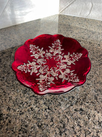 Decorative Christmas - seasonal serving plate