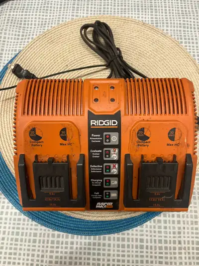 Ridgid Battery Charger, View more