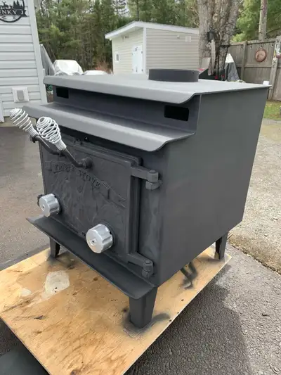 Large csa approved wood stove , View more