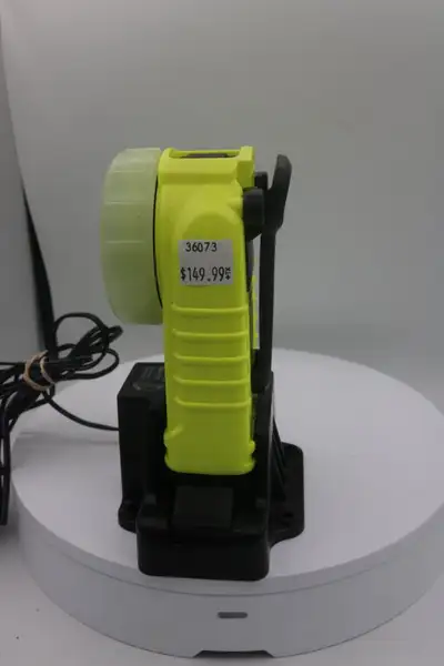 The Pelican 3765 Right Angle Flashlight: Battery Charger Included 273 Lumen (high), 113 lumen (low)...
